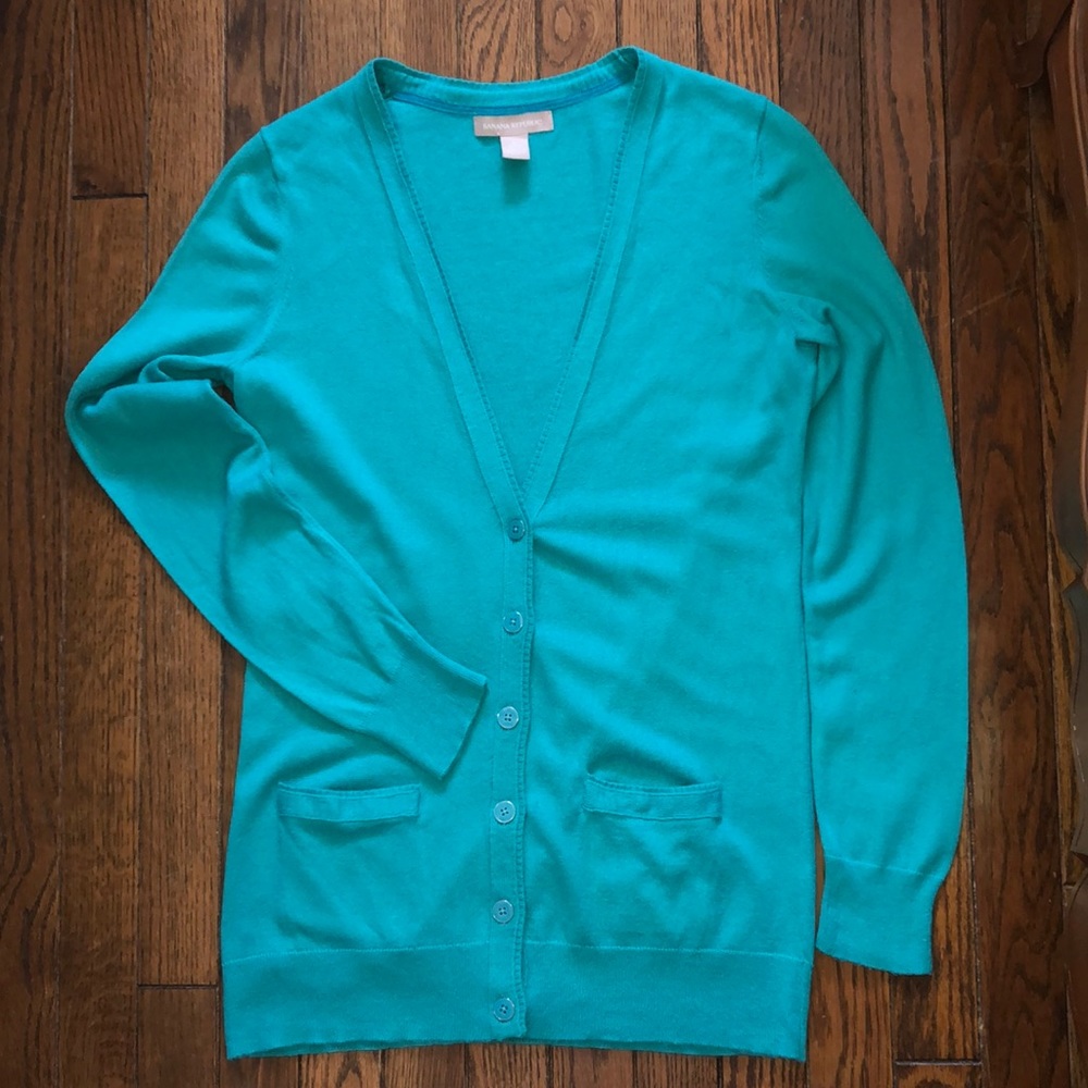Banana Republic boyfriend button down cardigan